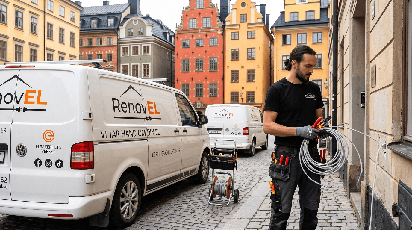 Electrician in Stockholm – Your Complete Guide to Safe Electrical Work, EV Chargers & Reliable Electrical Services